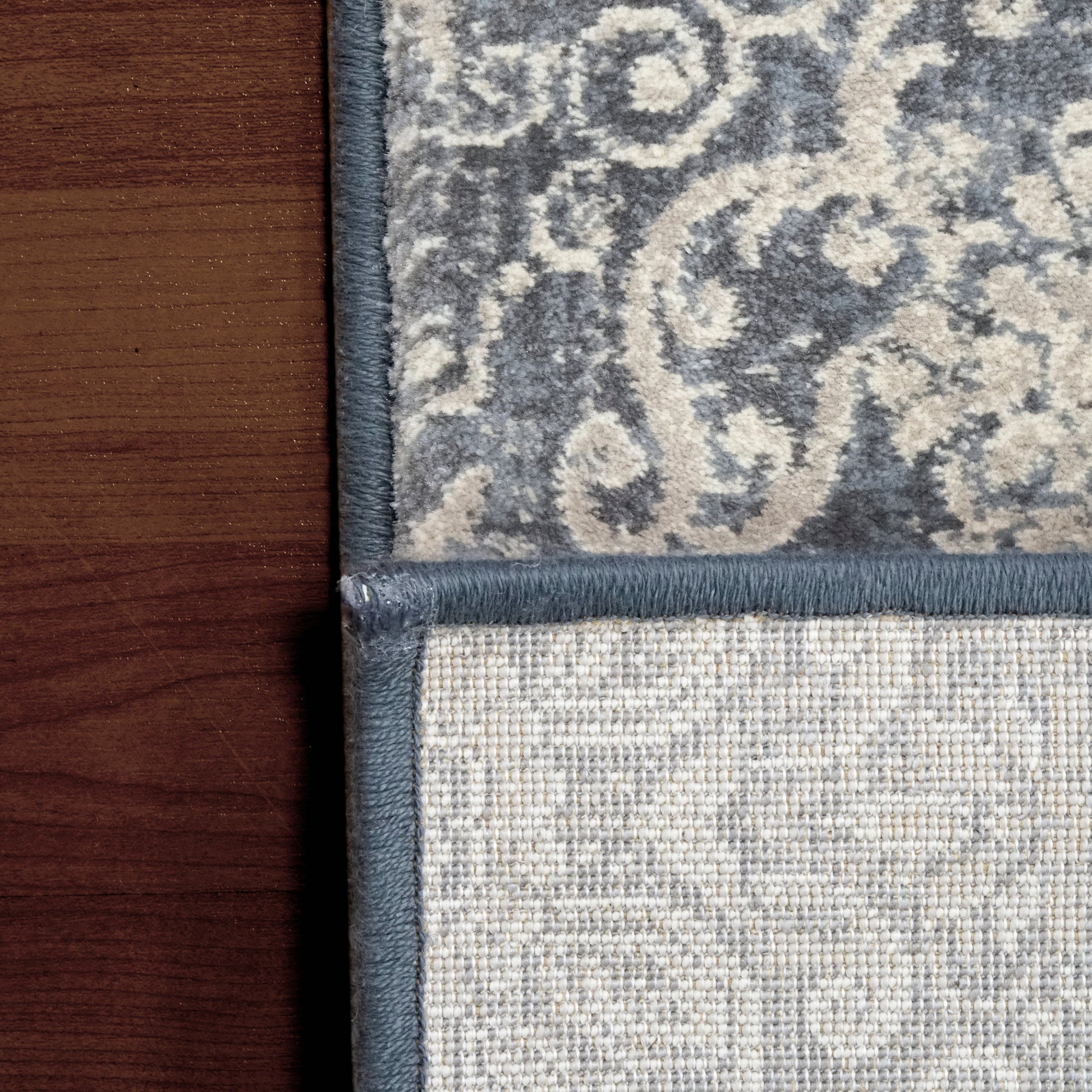 Ancient Garden Traditional Light Blue Classic Medium Pile Rug