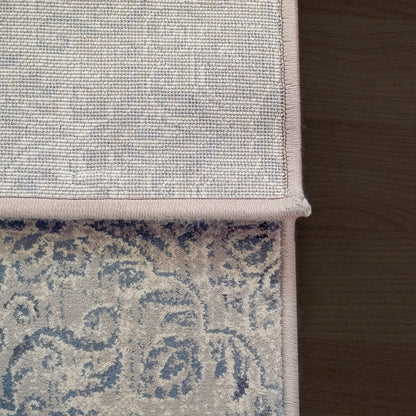 Ancient Garden Traditional Silver/Grey Classic Medium Pile Rug