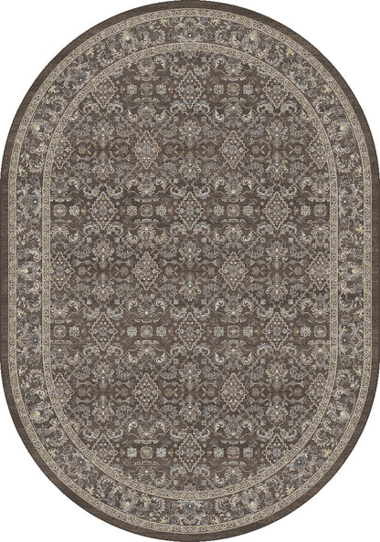 ANCIENT GARDEN 57276 Dark Brown/Beige/Blue