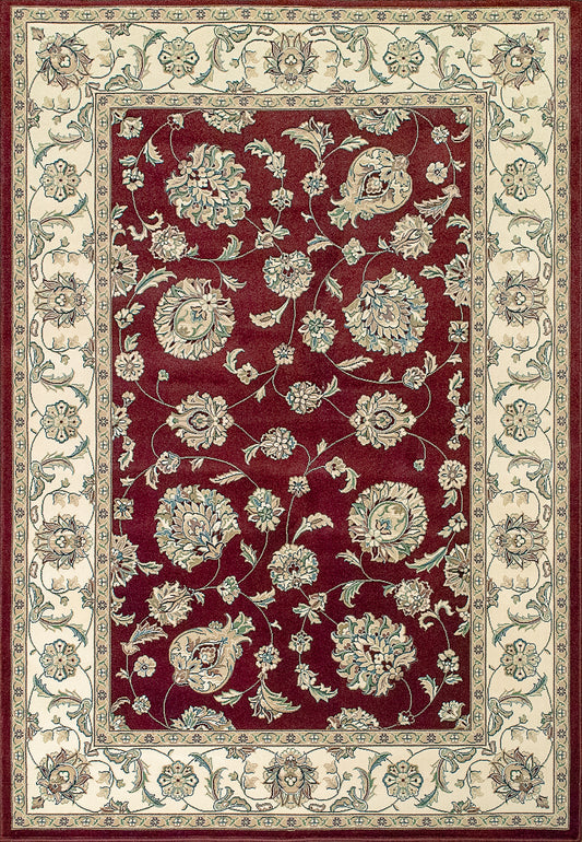 ANCIENT GARDEN 57365 Red/Ivory