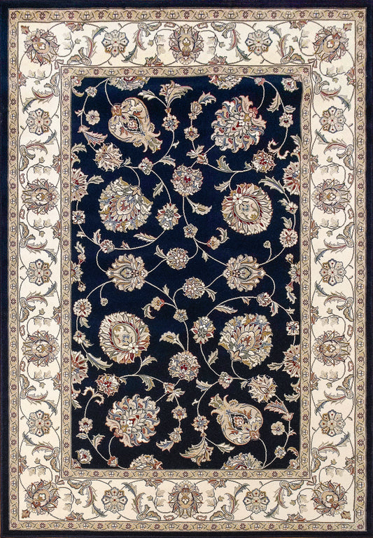 ANCIENT GARDEN 57365 Blue/Ivory
