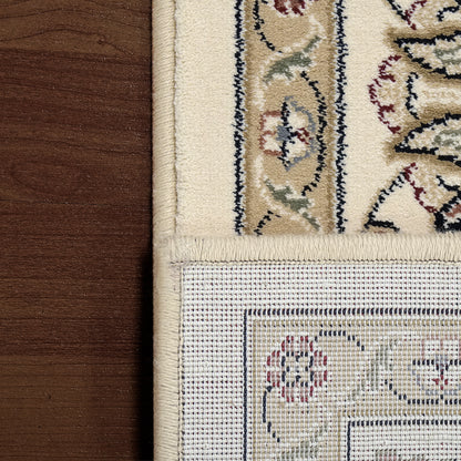 Ancient Garden Traditional Ivory Classic Medium Pile Rug
