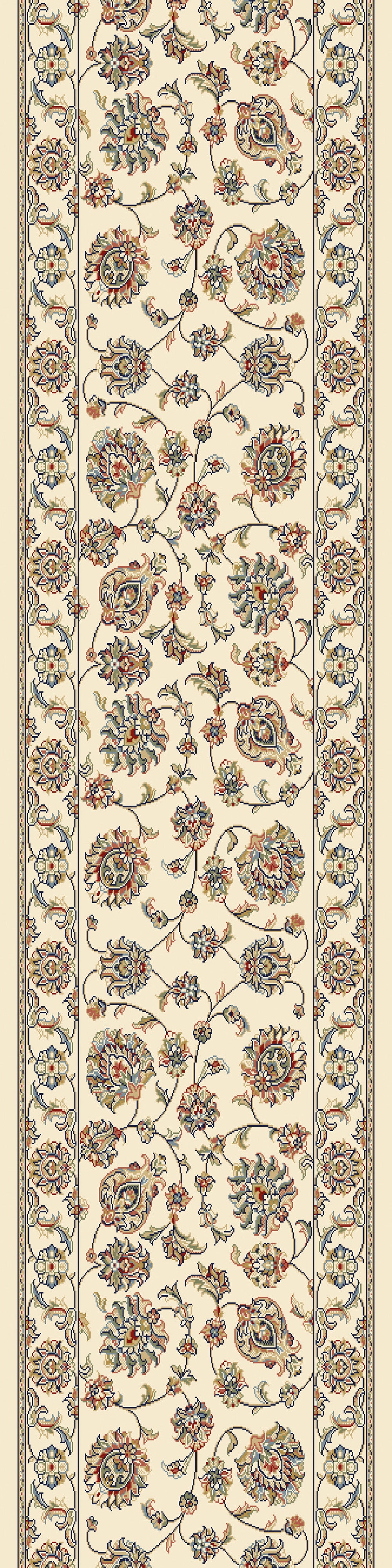 Ancient Garden Traditional Ivory Classic Medium Pile Rug