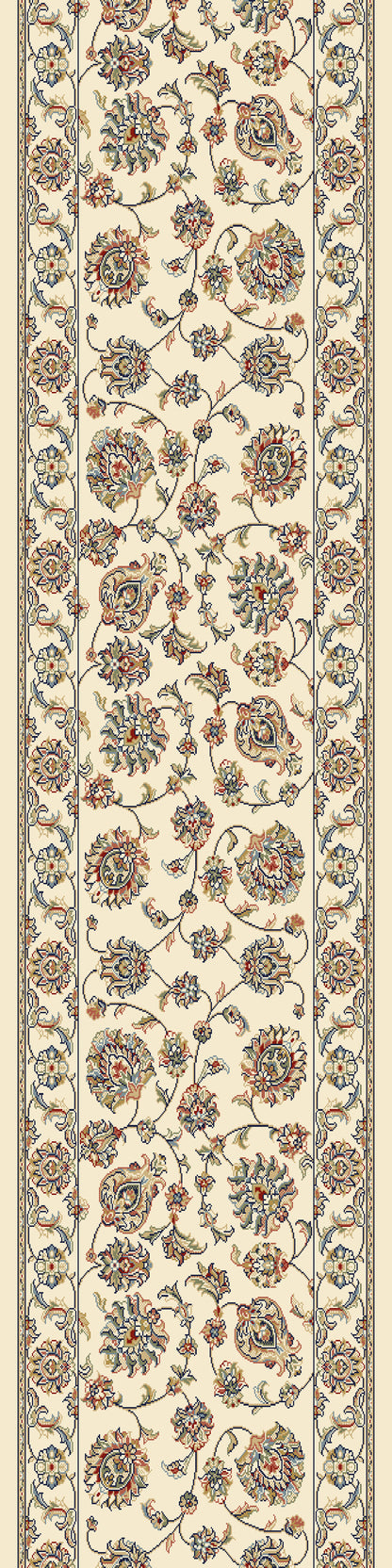 Ancient Garden Traditional Ivory Classic Medium Pile Rug
