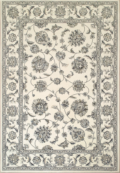 Ancient Garden Traditional Cream Classic Medium Pile Rug