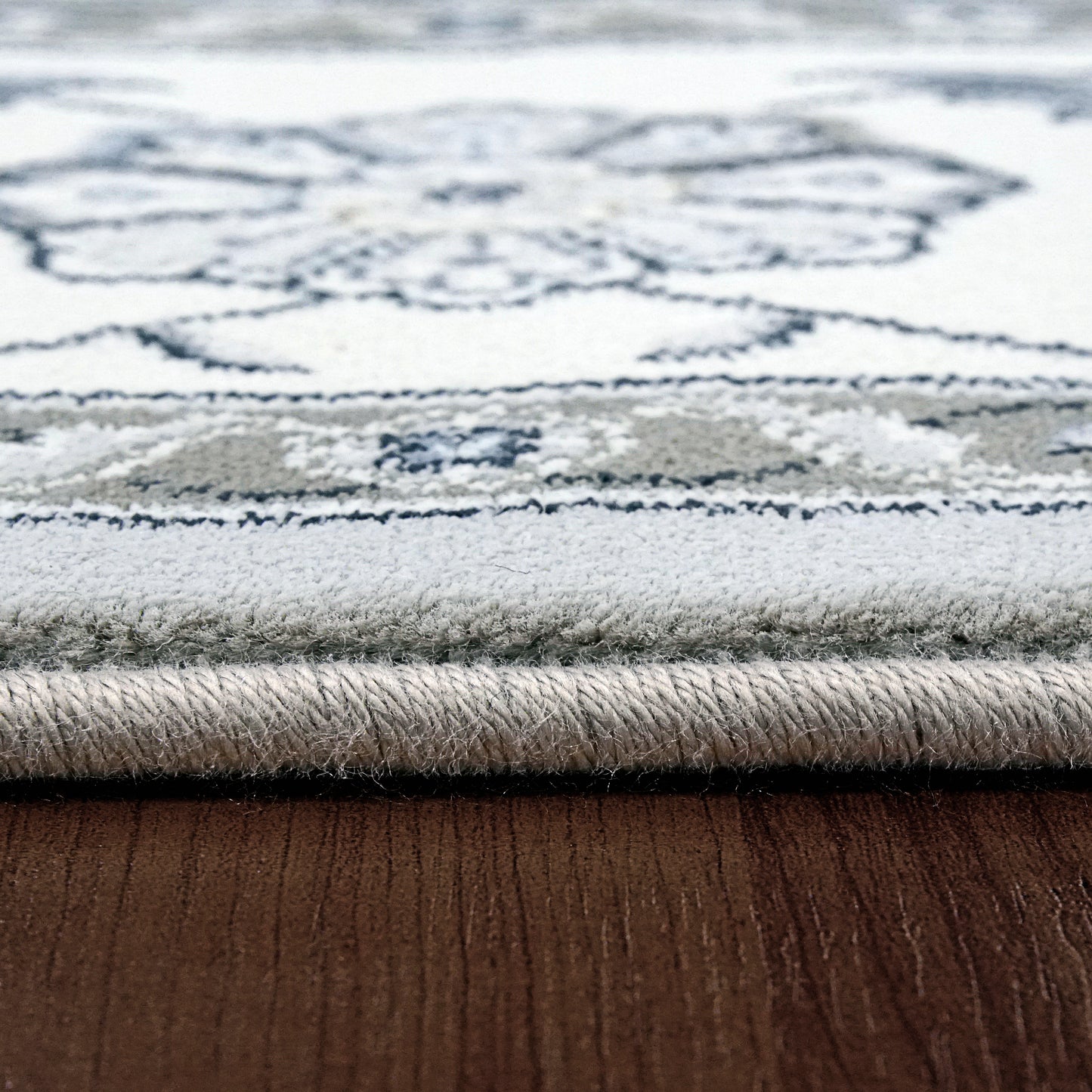 Ancient Garden Traditional Soft Grey/Cream Classic Medium Pile Rug