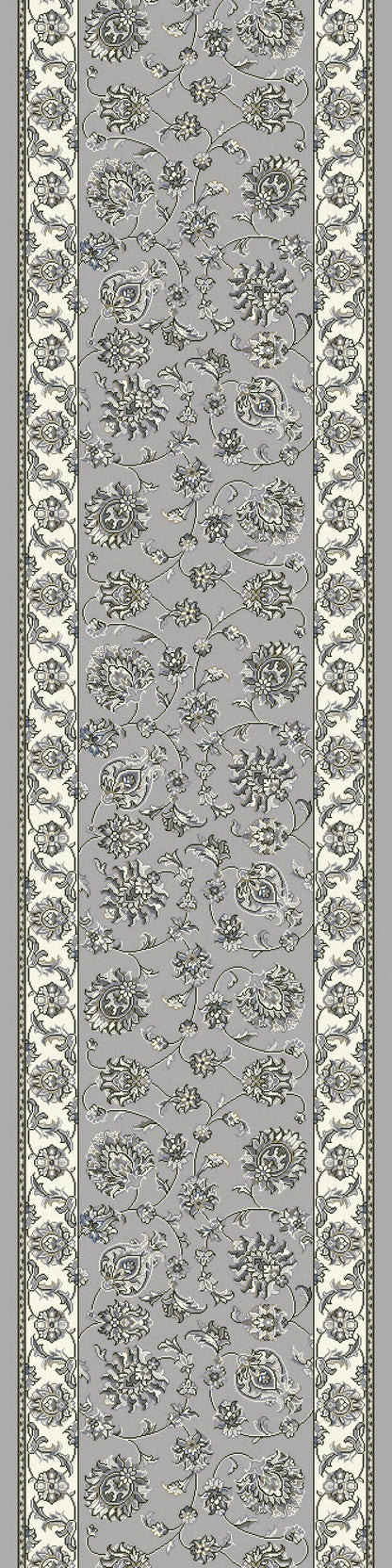 Ancient Garden Traditional Soft Grey/Cream Classic Medium Pile Rug