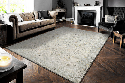Annalise Transitional Cream/Multi Oriental Medium Pile Rug