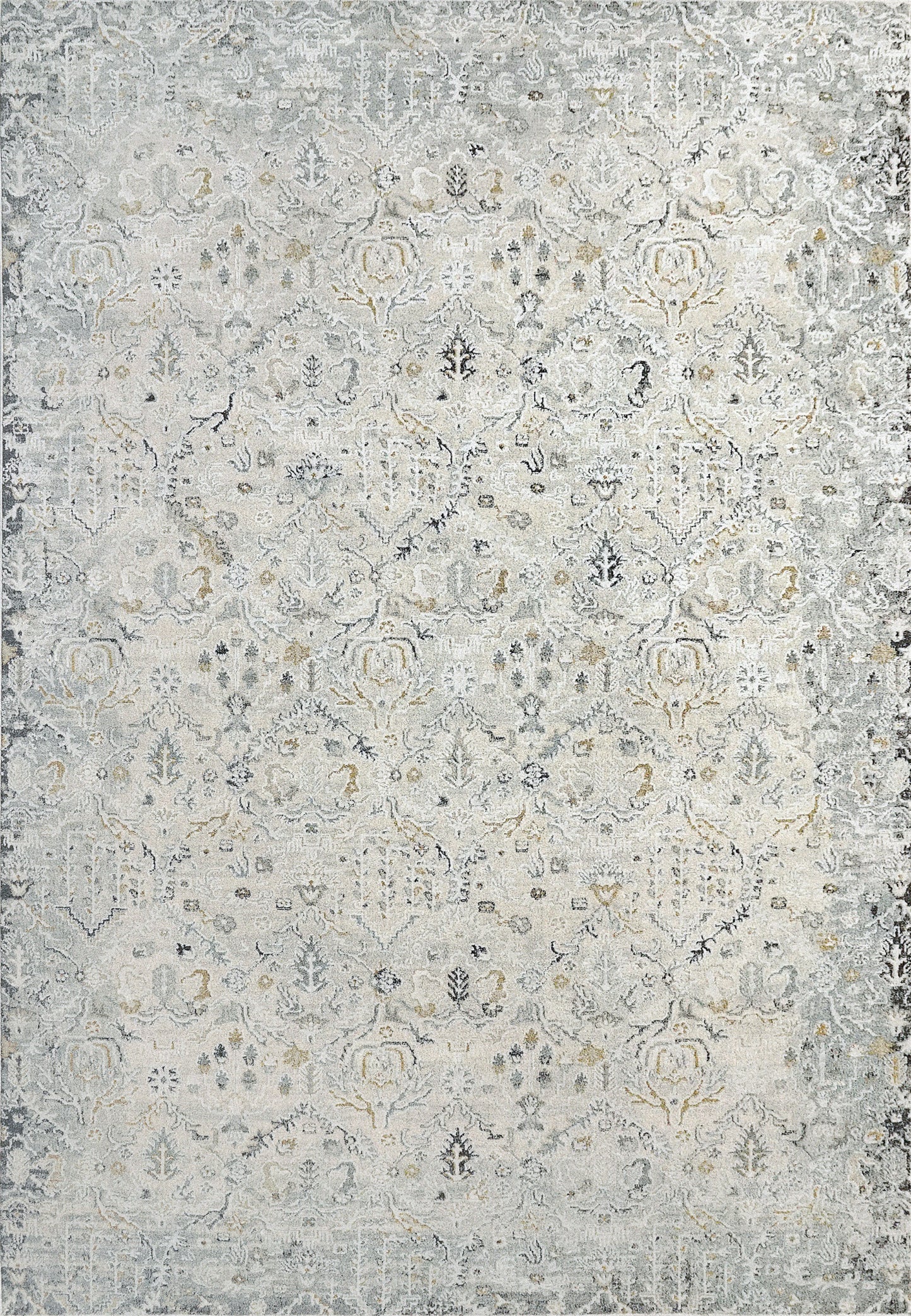 Annalise Transitional Cream/Multi Oriental Medium Pile Rug