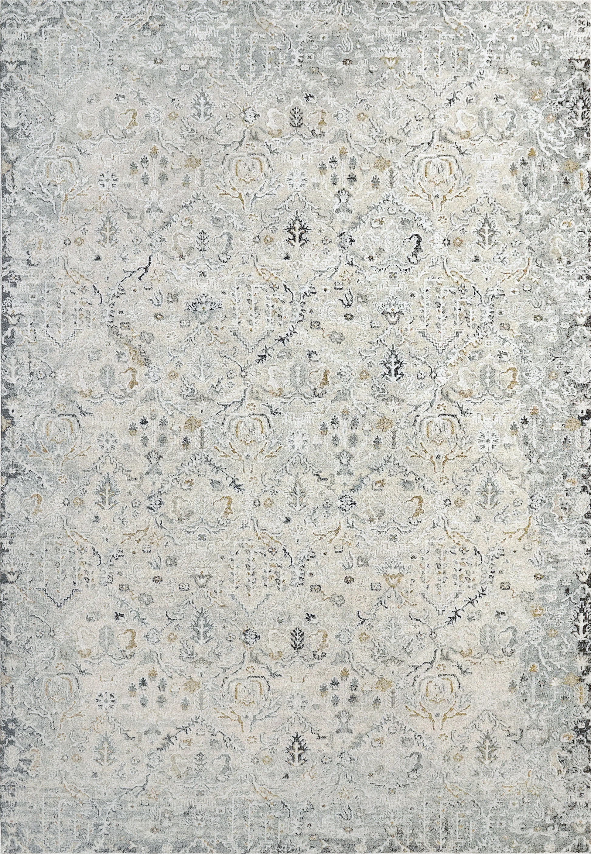 Annalise Transitional Cream/Multi Oriental Medium Pile Rug