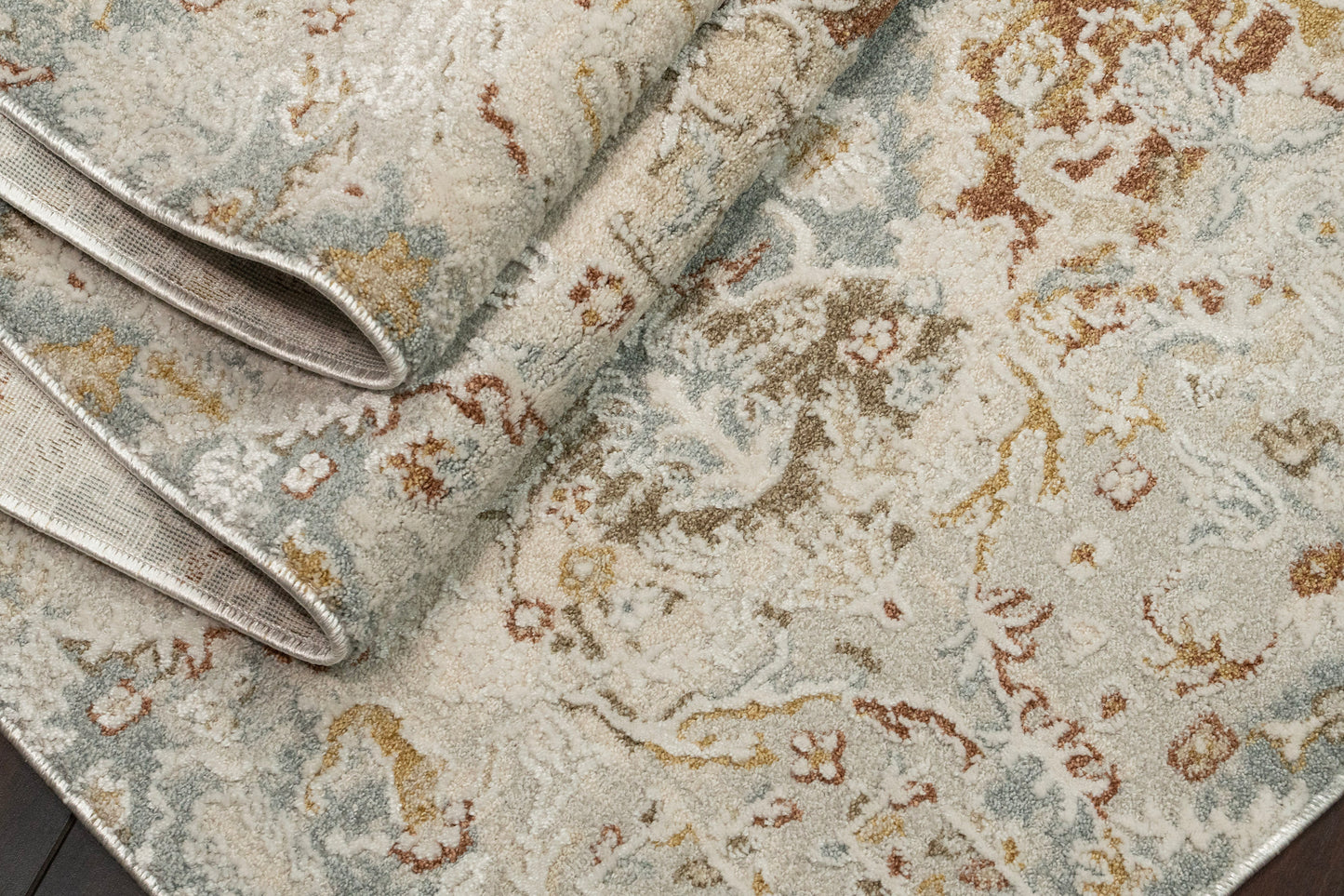 Annalise Transitional Beige/Multi Oriental Medium Pile Rug