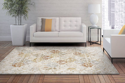 Annalise Transitional Beige/Multi Oriental Medium Pile Rug