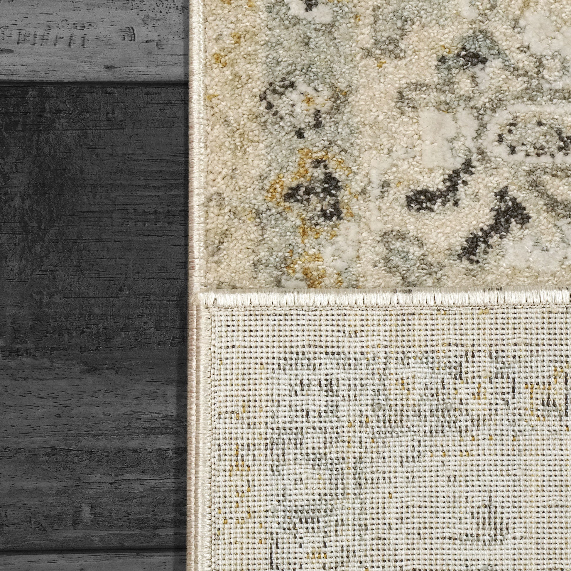 Annalise Transitional Cream/Beige Oriental Medium Pile Rug
