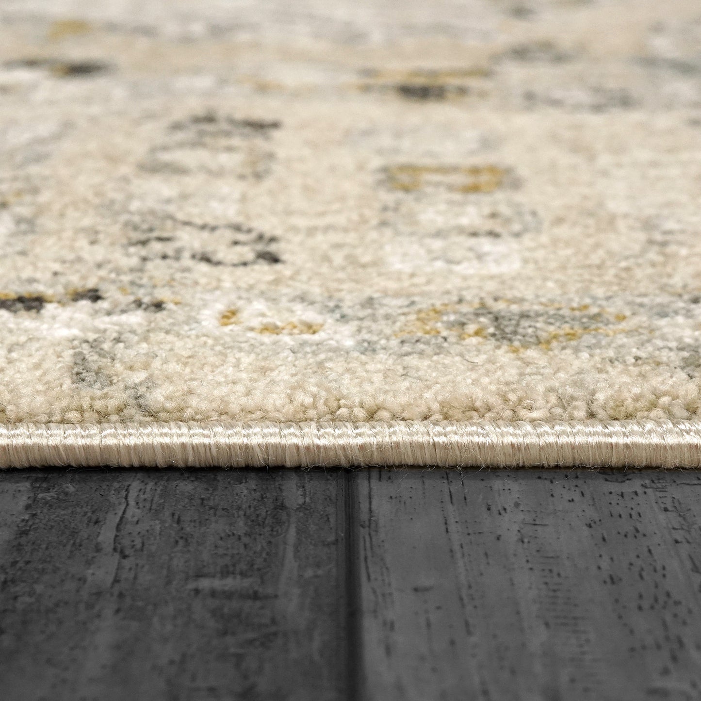 Annalise Transitional Cream/Beige Oriental Medium Pile Rug