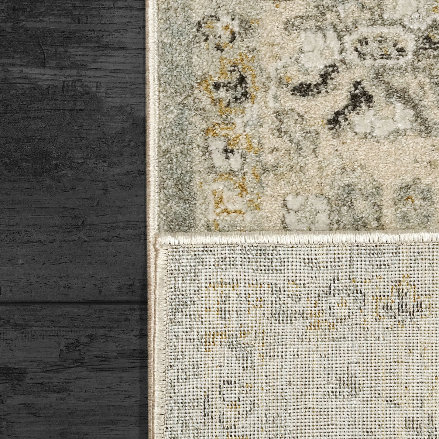 Annalise Transitional Blue/Beige Oriental Medium Pile Rug