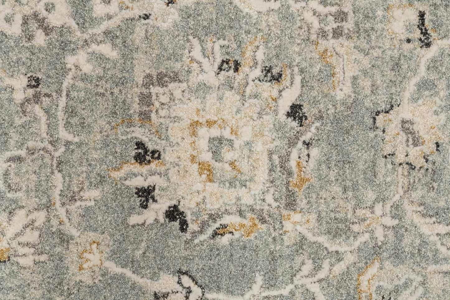 Annalise Transitional Blue/Beige Oriental Medium Pile Rug