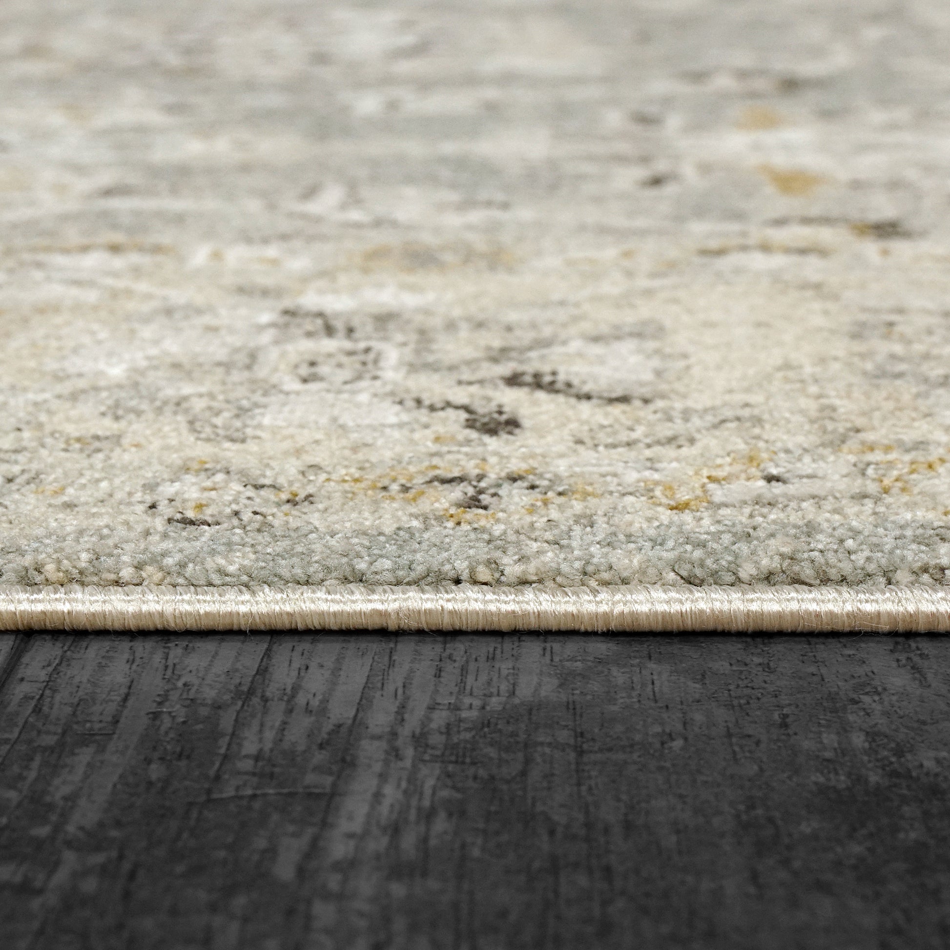 Annalise Transitional Blue/Beige Oriental Medium Pile Rug