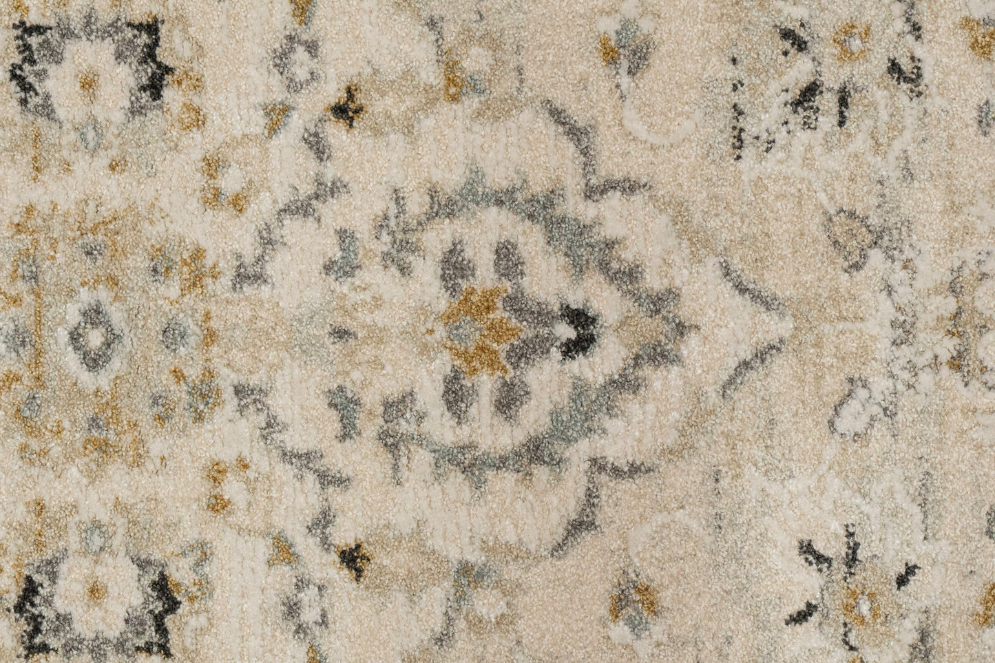 Annalise Traditional Cream/Blue Oriental Medium Pile Rug