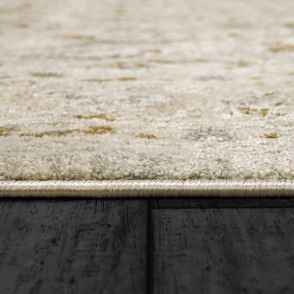 Annalise Traditional Beige/Cream Oriental Medium Pile Rug