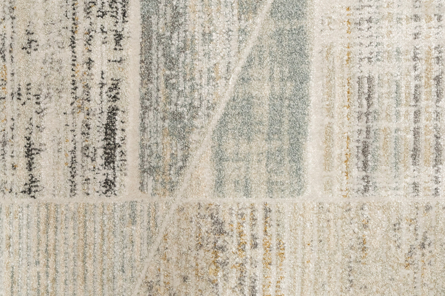 Annalise Modern Beige/Grey/Multi Geometric Medium Pile Rug