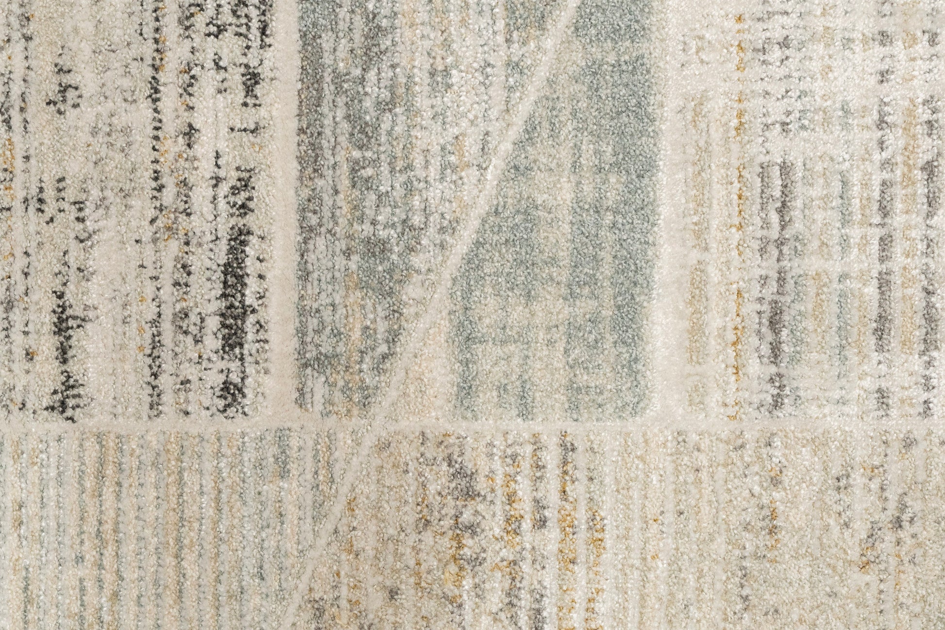 Annalise Modern Beige/Grey/Multi Geometric Medium Pile Rug