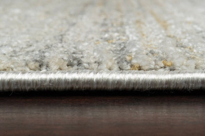 Annalise Modern Beige/Grey/Multi Geometric Medium Pile Rug