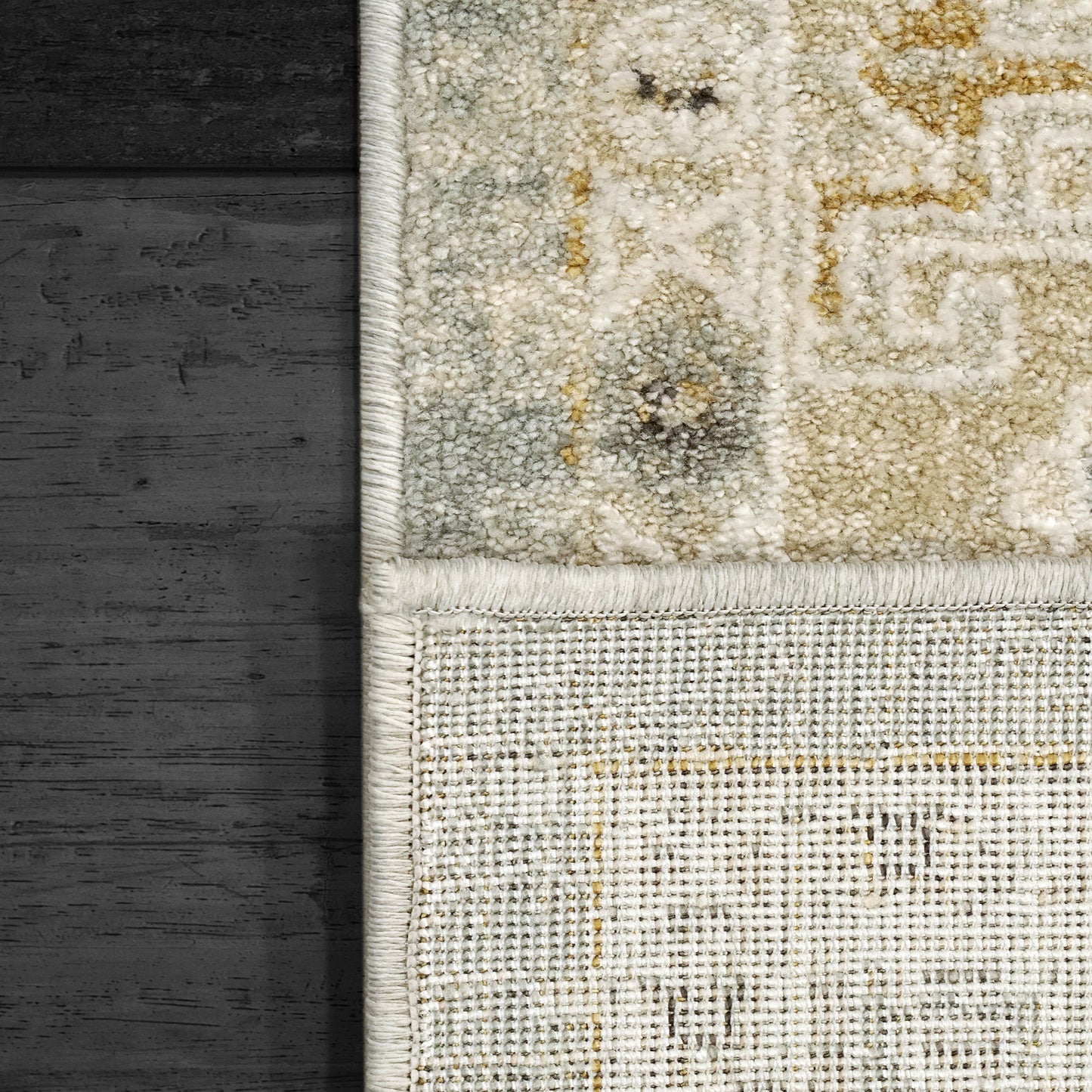 Annalise Transitional Blue/Beige/Cream Oriental Medium Pile Rug