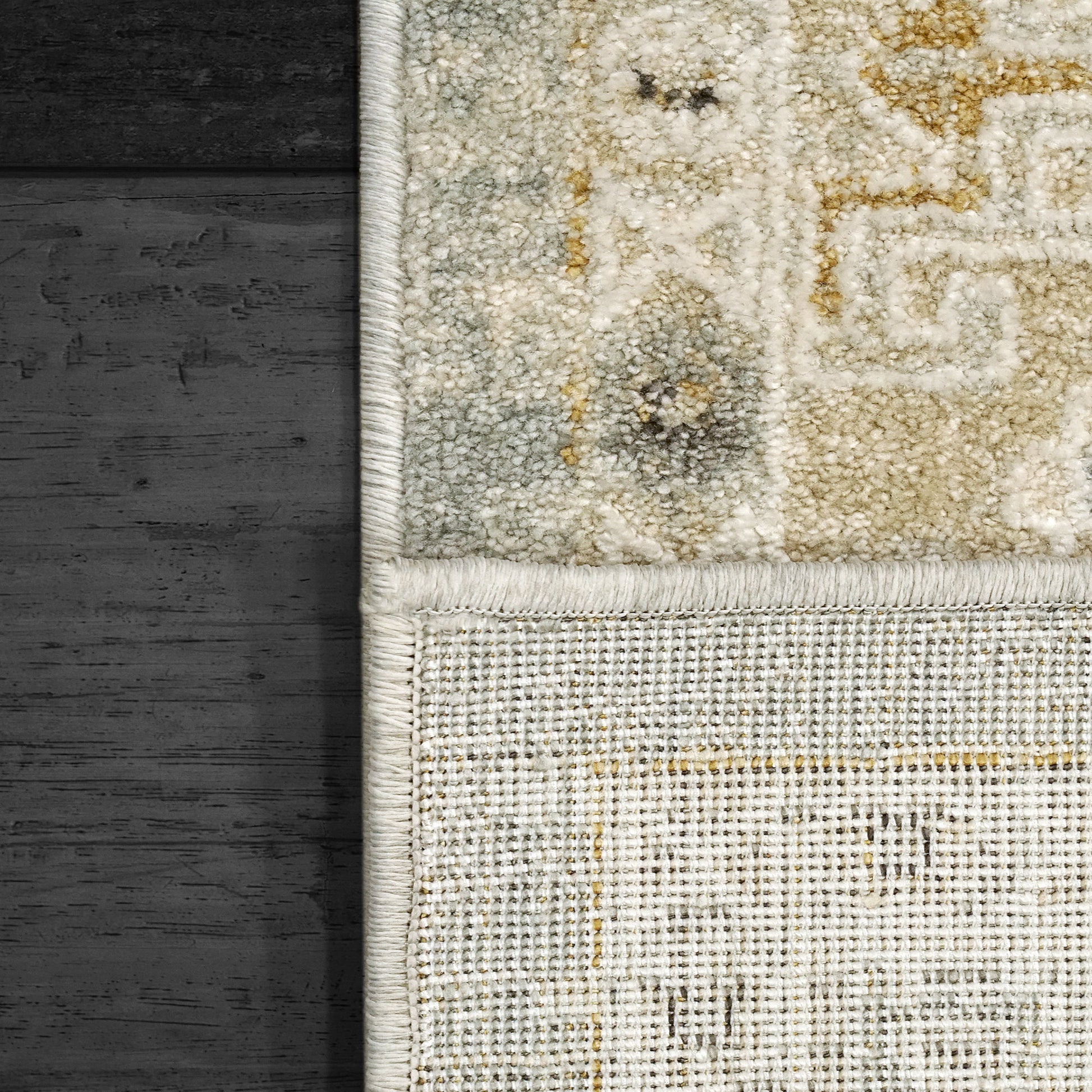 Annalise Transitional Blue/Beige/Cream Oriental Medium Pile Rug