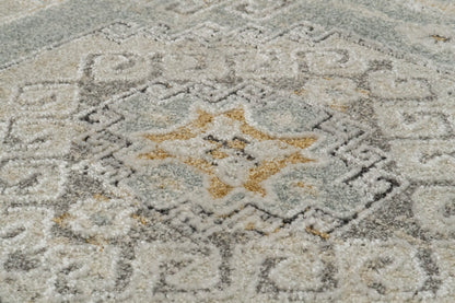 Annalise Transitional Blue/Beige/Cream Oriental Medium Pile Rug