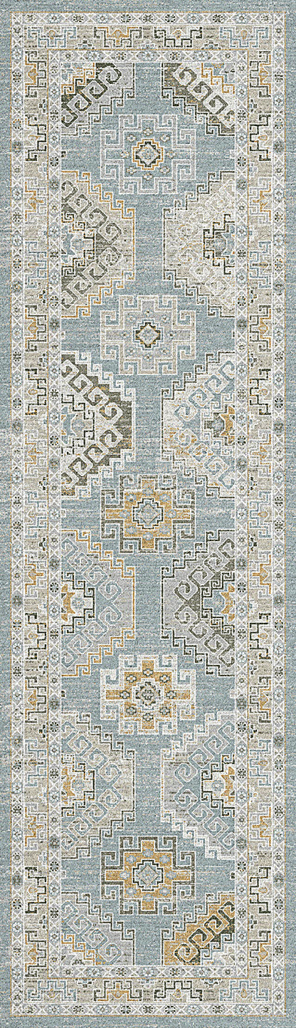 ANNALISE 7607 Blue/Beige/Cream
