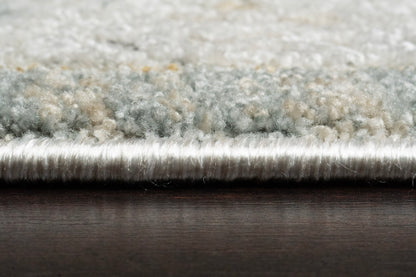 Annalise Transitional Blue/Beige/Cream Oriental Medium Pile Rug