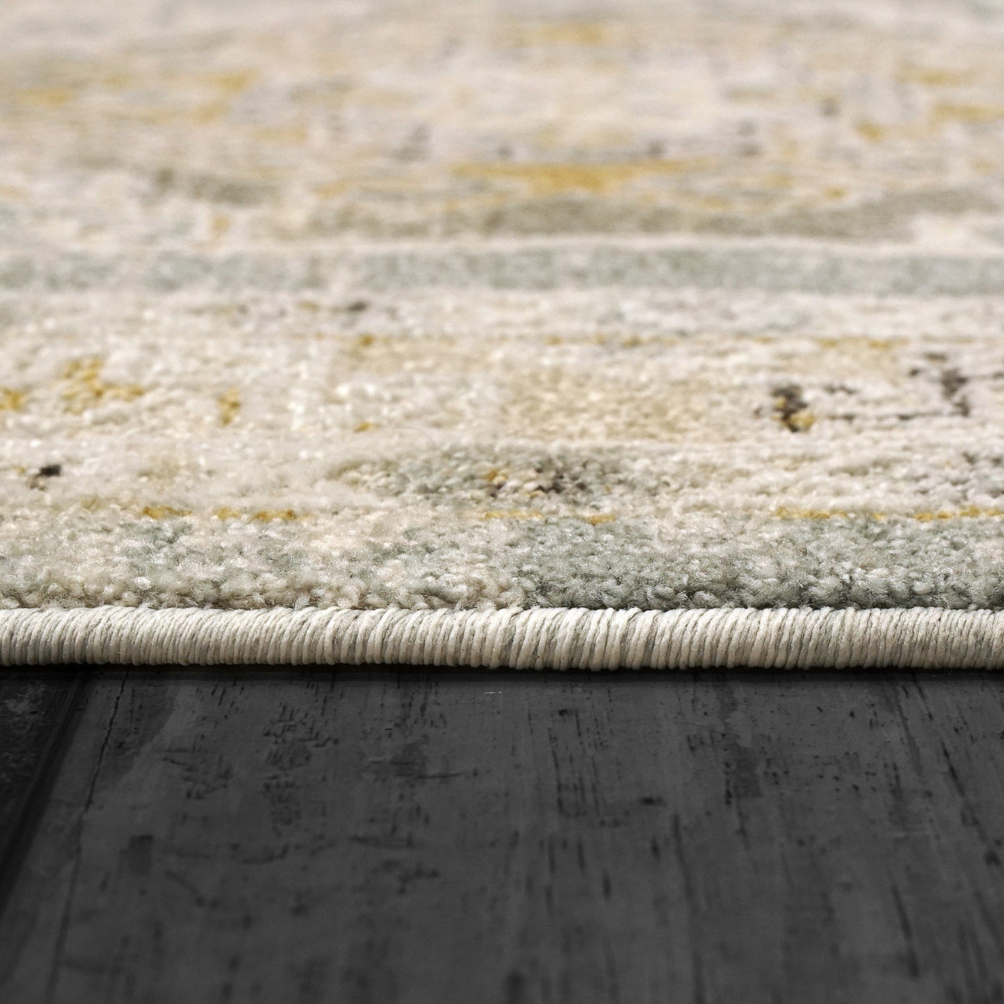Annalise Transitional Blue/Beige/Cream Oriental Medium Pile Rug