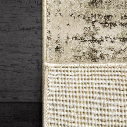 Annalise Modern Grey/Beige/Charcoal Geometric Medium Pile Rug