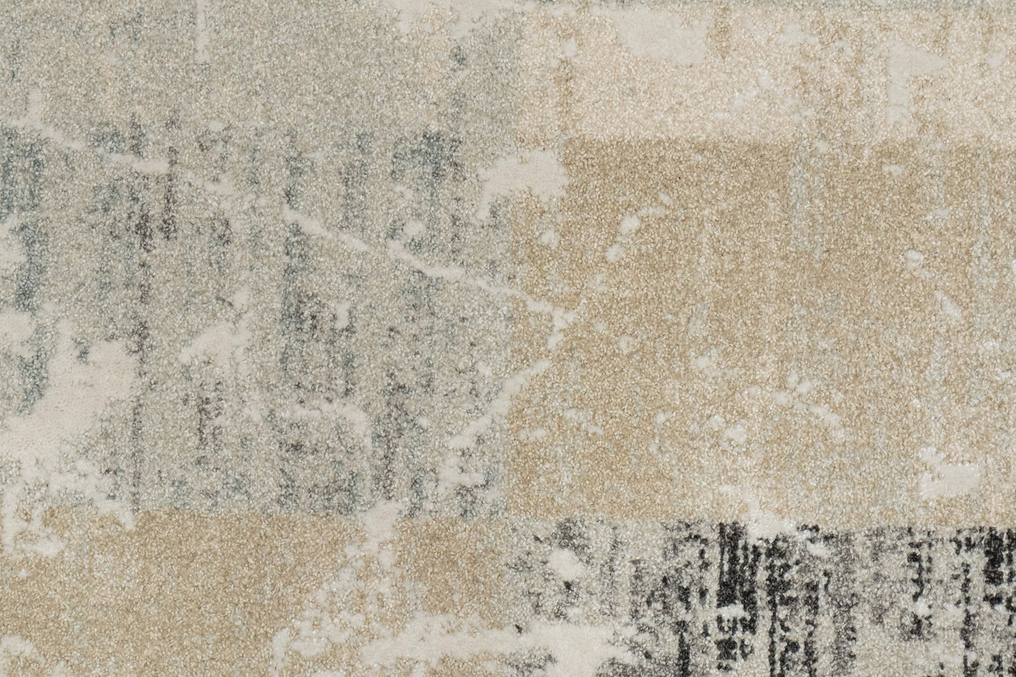 Annalise Modern Grey/Beige/Charcoal Geometric Medium Pile Rug
