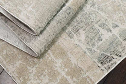 Annalise Modern Grey/Beige/Charcoal Geometric Medium Pile Rug