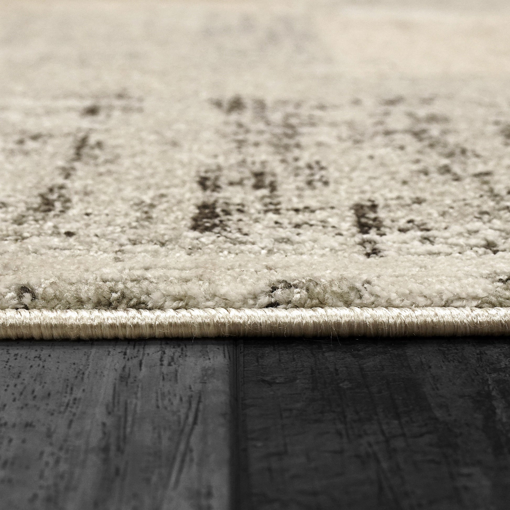 Annalise Modern Grey/Beige/Charcoal Geometric Medium Pile Rug
