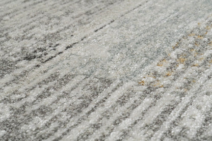 Annalise Modern Grey/Beige/Charcoal Abstract Medium Pile Rug