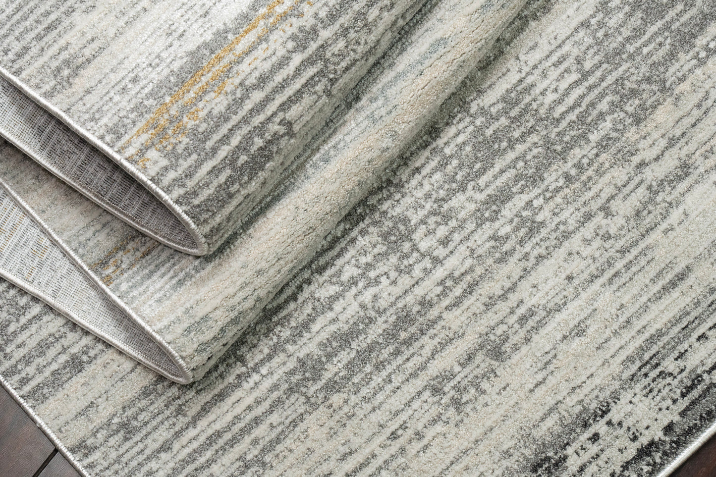 Annalise Modern Grey/Beige/Charcoal Abstract Medium Pile Rug