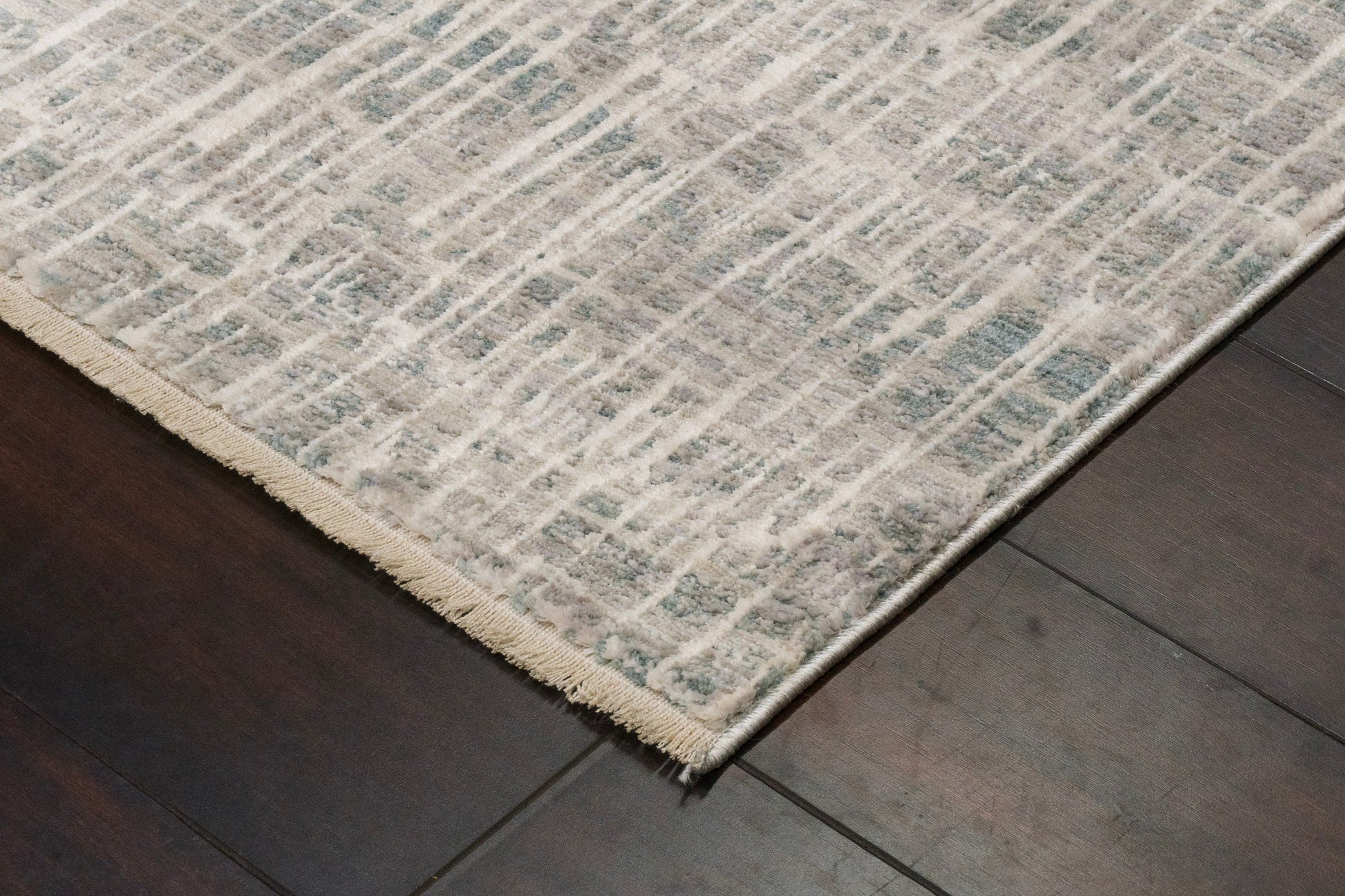 Artemis Modern Grey/Dark Grey Abstract Low Pile Rug
