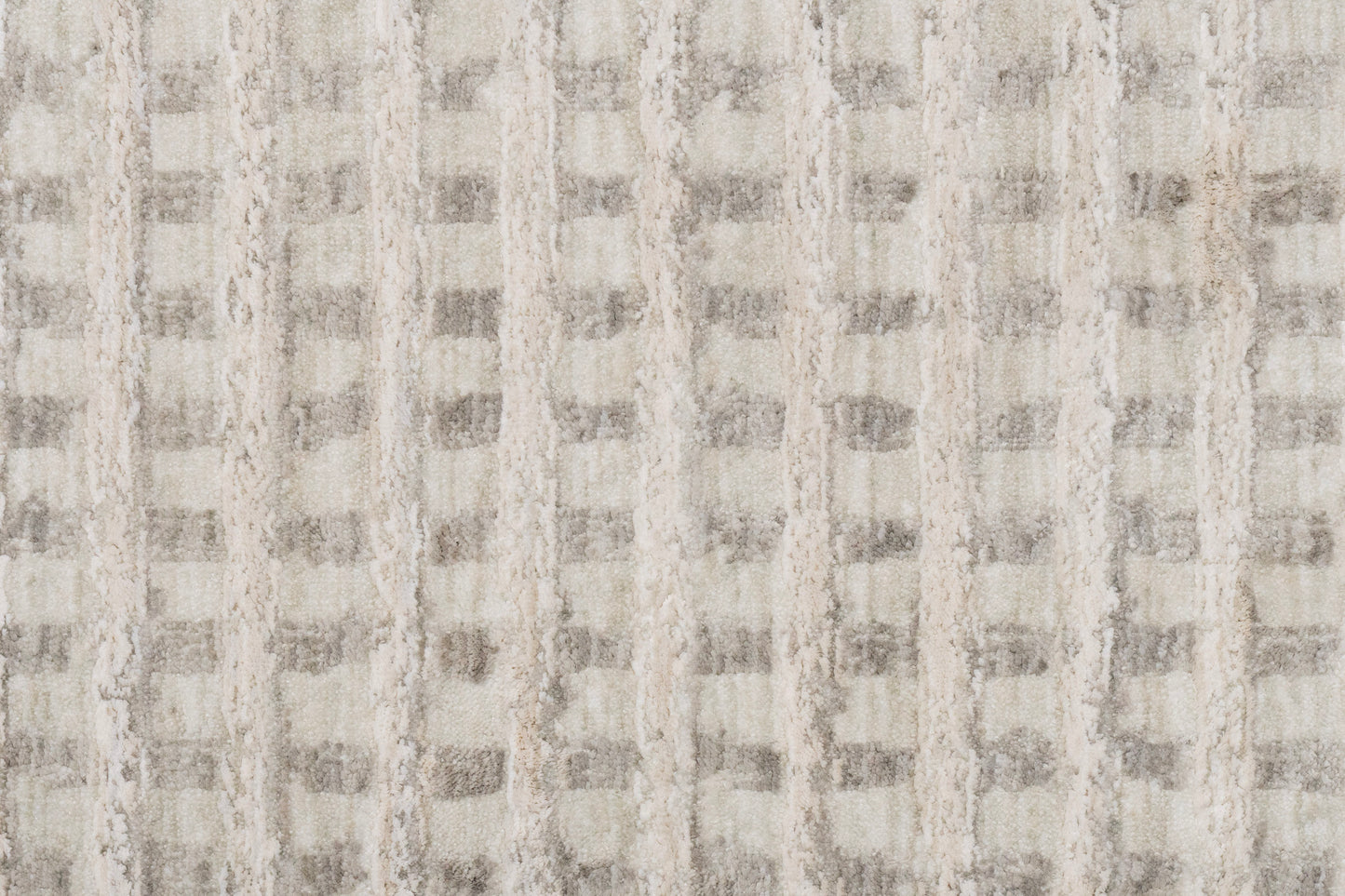 Artemis Modern Ivory/Grey Geometric Low Pile Rug