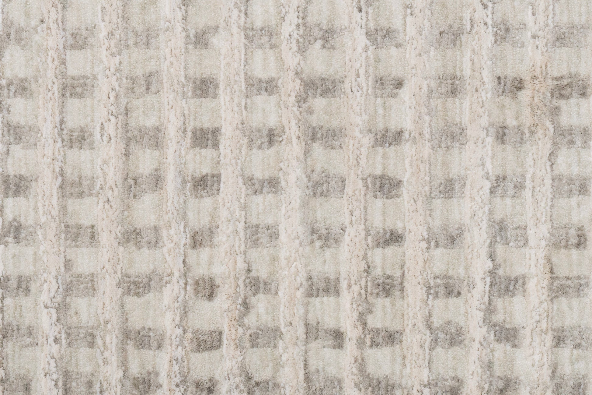 Artemis Modern Ivory/Grey Geometric Low Pile Rug