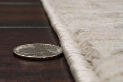 Artemis Modern Ivory/Grey Geometric Low Pile Rug