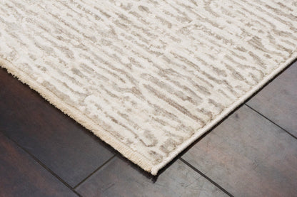 Artemis Modern Beige/Grey Abstract Low Pile Rug