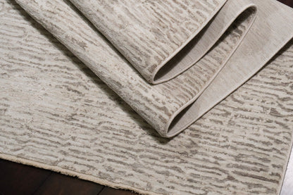 Artemis Modern Beige/Grey Abstract Low Pile Rug