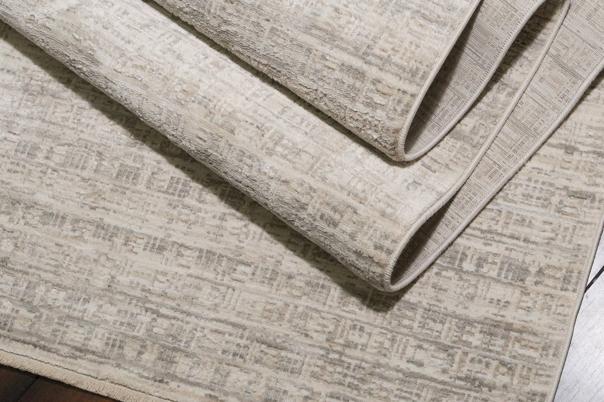 Artemis Modern Grey/Dark Grey Abstract Medium Pile Rug