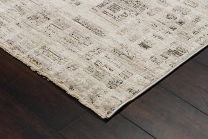 Artemis Modern Beige/Grey Geometric Medium Pile Rug