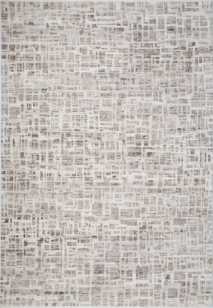 Artemis Modern Beige/Grey Geometric Medium Pile Rug