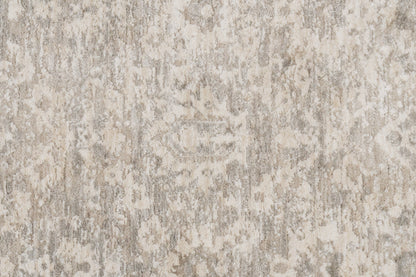 Artemis Traditional Grey/Dark Grey Damask Medium Pile Rug