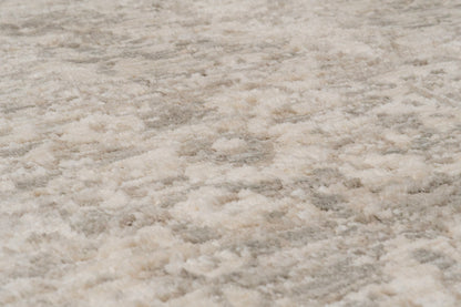Artemis Traditional Grey/Dark Grey Damask Medium Pile Rug