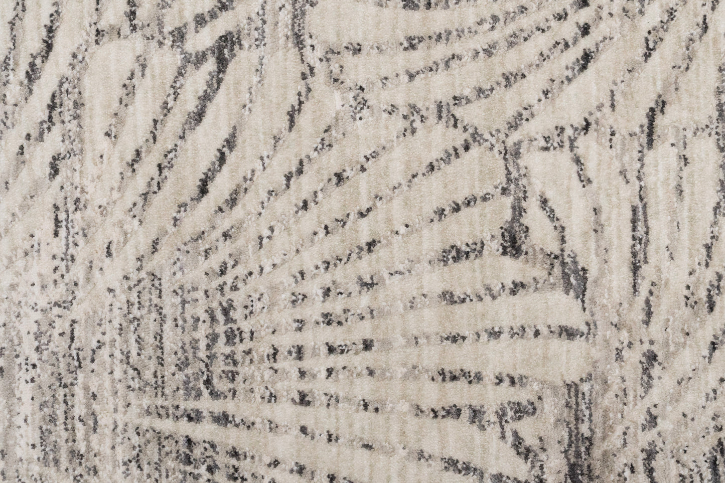 Artemis Modern Grey/Dark Grey Floral Medium Pile Rug